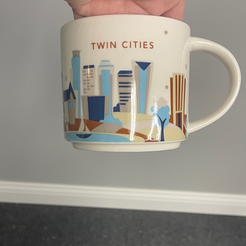 Starbucks You Are Here Series Collectors Coffee Mug Twin Cities Minneapolis MSP